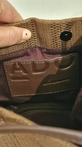 Bolso bombonera Adolfo Dominguez