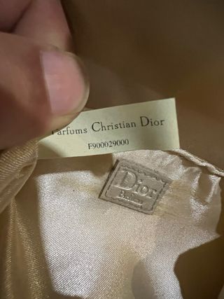 Neceser Dior Vintage Beige/Dorado