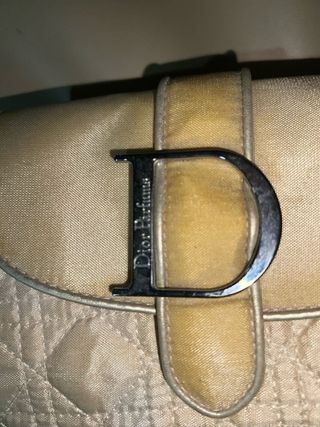 Neceser Dior Vintage Beige/Dorado