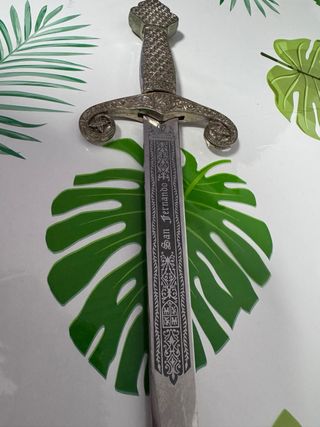Espada Toledo San Fernando Made in Spain medieval