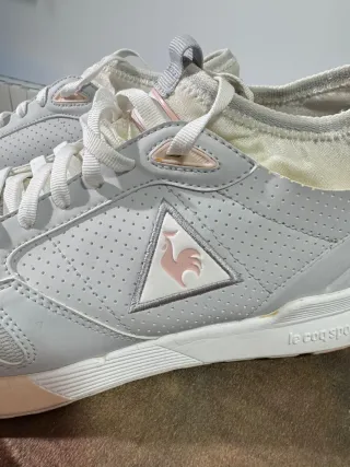 Zapatillas Le Coq Sportif Hombre Gris Rosa