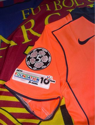 Camiseta FC Barcelona Nike Talla M Naranja