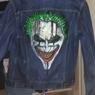 Chaqueta tejana  Levi's. customizada