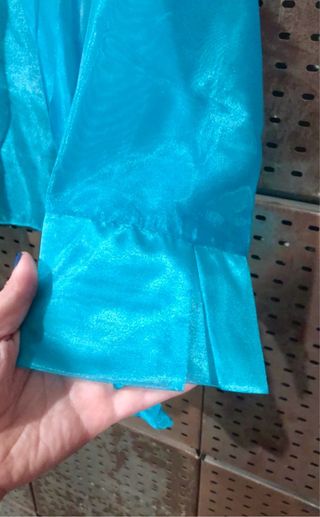 Vestido y chaqueta fiesta turquesa