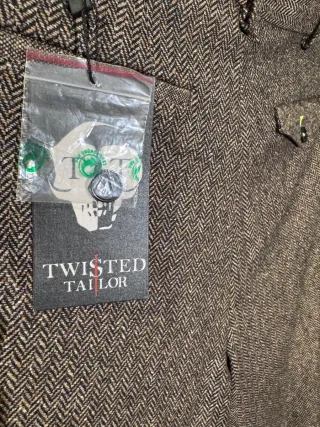 Pantalón hombre marrón talla L