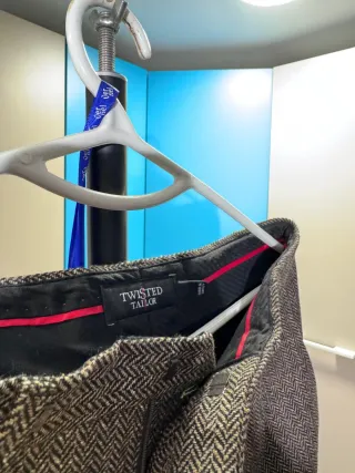 Pantalón hombre marrón talla L