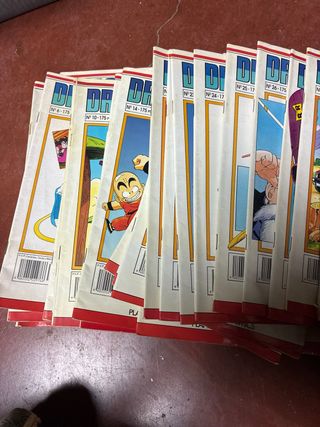 Lote de 38 comics dragon ball serie blanca