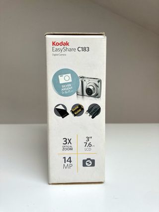 Vintage Kodak EasyShare C183 digital camera silver