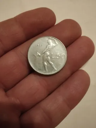 Lotto monete italiane 50lire e 100lire versione XL