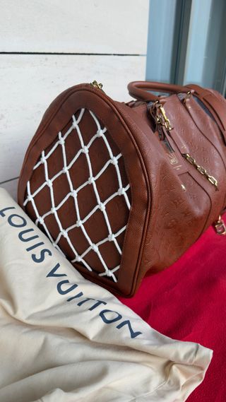 Keepall Louis Vuitton Marrón NBA