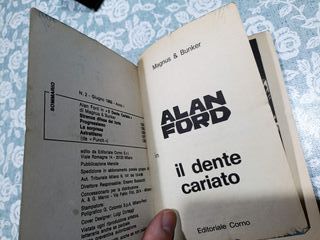 Alan Ford n.2 originale Giugno 1969