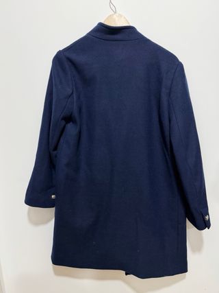 Abrigo azul Cortefiel