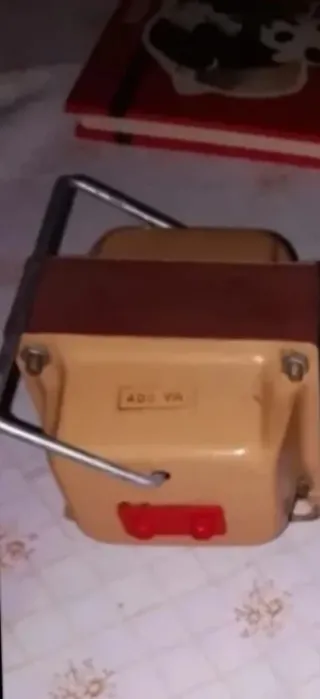 Transformador Corriente Antiguo 125V