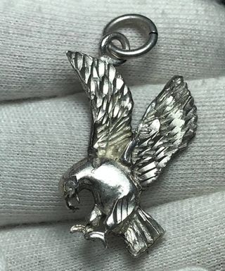Colgante Plata Ley Águila + Regalo