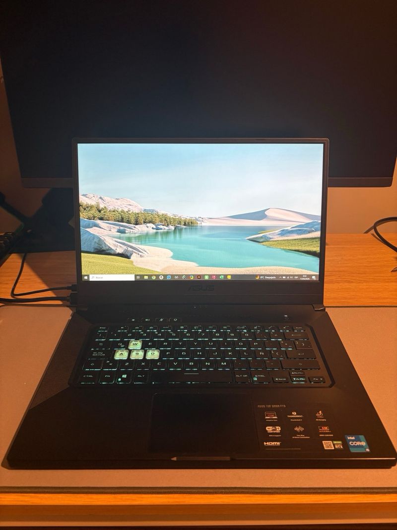 Portátil Asus TUF Dash F15 i5 16GB 1TB afbeelding 2