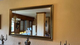 Cama matrimonio, cabecero, colchón y mesillas 200€