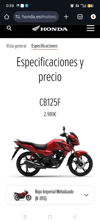 Honda CBF 125 - 3000 km