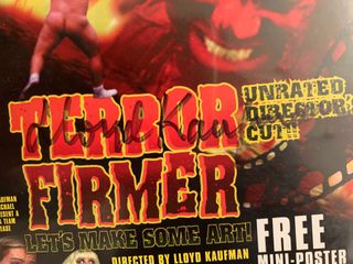 DVD Terror Firmer Troma Firmado por Lloyd Kaufman