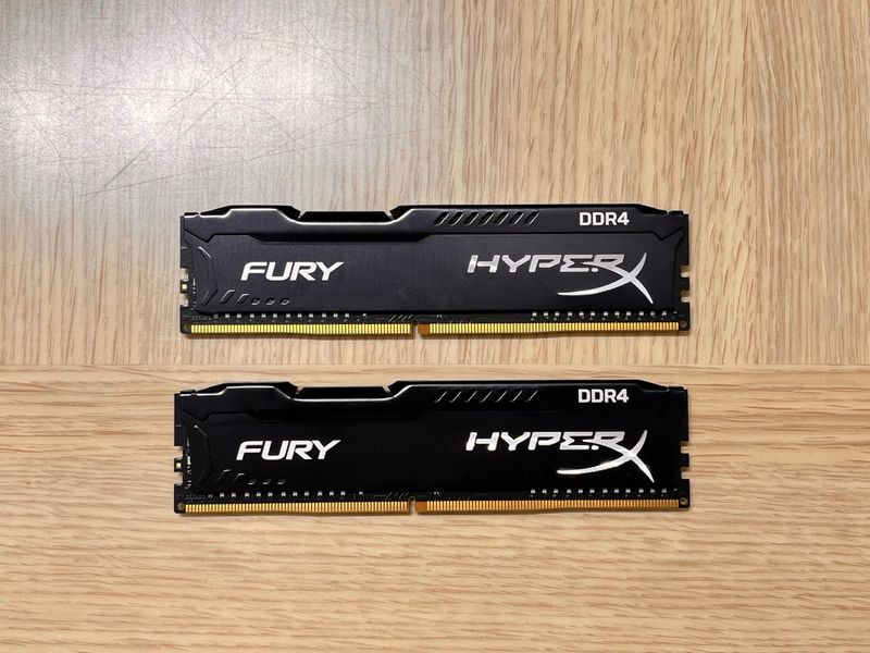 MODULOS MEMORIA RAM HyperX Fury 16GB DDR4 2666MHz