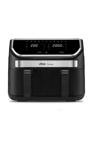 Freidora de aire doble 9L Ufesa Thunder