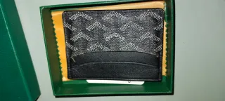 Cartera Goyard Negra Nueva