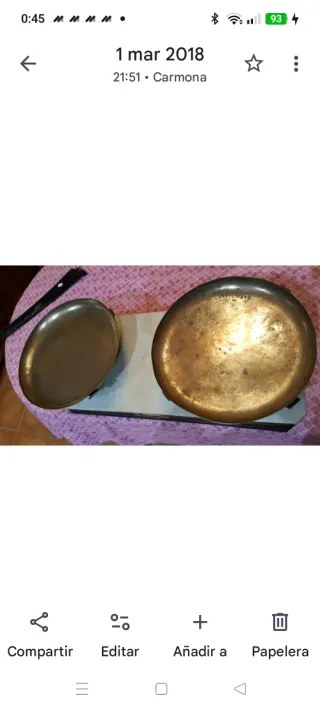 Báscula de farmacia antigua