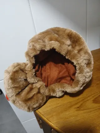 Gorro Reno Peluche Navideño