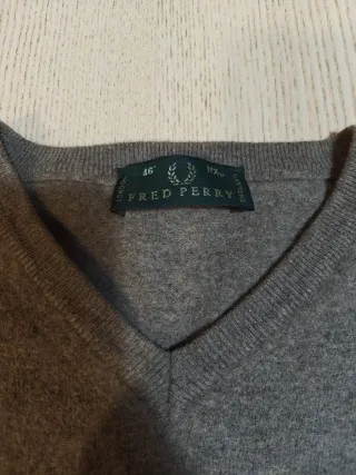 Jersey Fred Perry Lana - Talla M