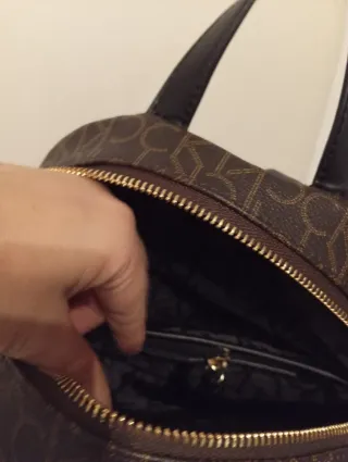 Mochila de piel Calvin Klein, sin estrenar