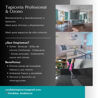 Limpieza de tapicería