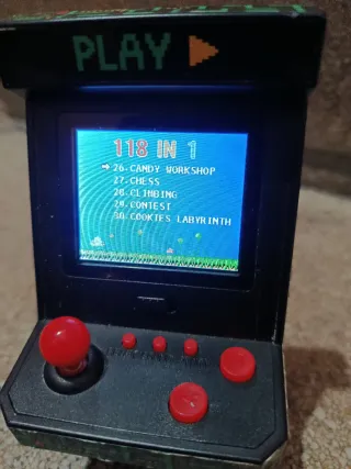 Mini consola arcade 118 en 1