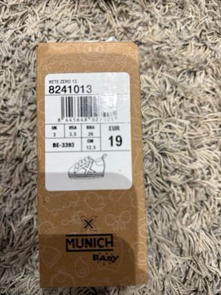 Zapatillas Munich Rete Zero T19 Bebé