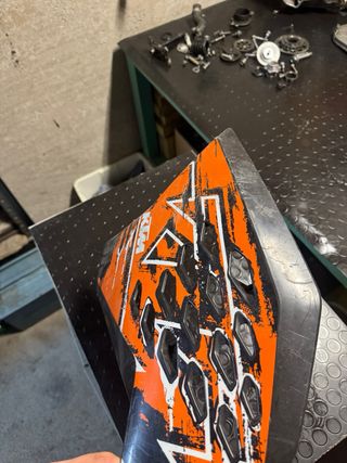 Convogliatore sinistro KTM EXC SX 2008-2011