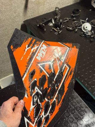 Convogliatore sinistro KTM EXC SX 2008-2011