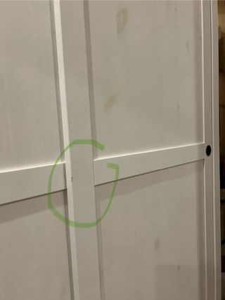 Armario Ikea Hemnes Blanco Madera maciza