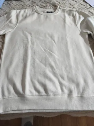 Sudadera Lefties Blanco Roto Talla M