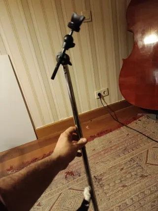 Mastil para plato de batería electrónica