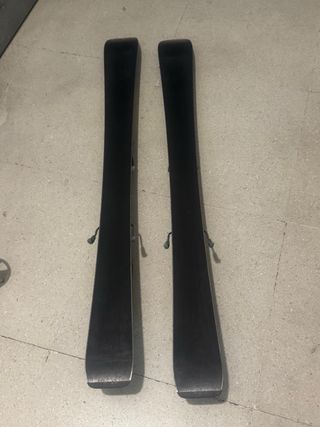 Sci Atomic con bastoni Kerma e scarponi per bambini 8-9 anni