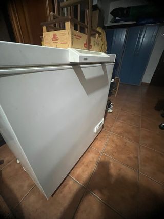 Congelador Zanussi blanco