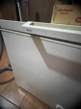 Congelador Zanussi blanco