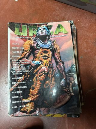 Lote revistas URZA del 15 al 20