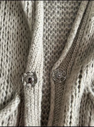 Cárdigan Massimo Dutti Beige