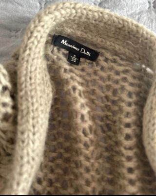 Cárdigan Massimo Dutti Beige