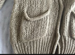 Cárdigan Massimo Dutti Beige