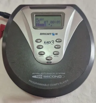 Reproductor CD/MP3 Brighton con Anti-Shock