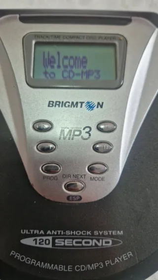 Reproductor CD/MP3 Brighton con Anti-Shock