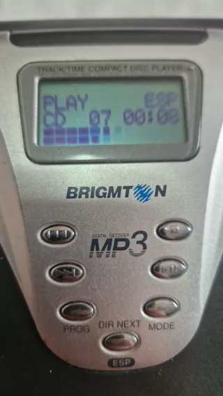 Reproductor CD/MP3 Brighton con Anti-Shock