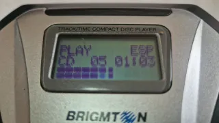 Reproductor CD/MP3 Brighton con Anti-Shock