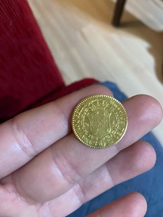 Moneda de Oro España 1820 Fernando VII