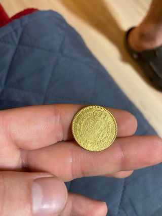 Moneda de Oro España 1820 Fernando VII